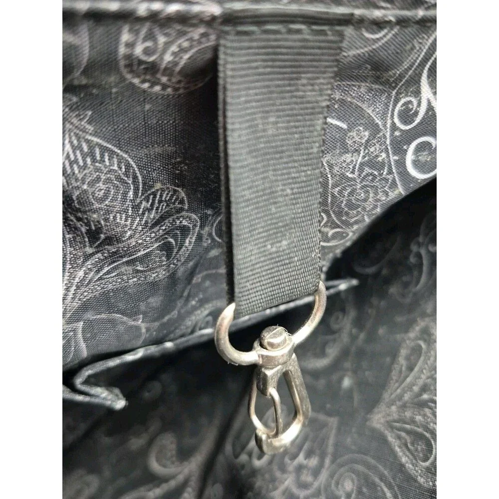 SOLO Classic Collection Unisex Laptop Tote Bag Briefcase - Black Padded Zipper